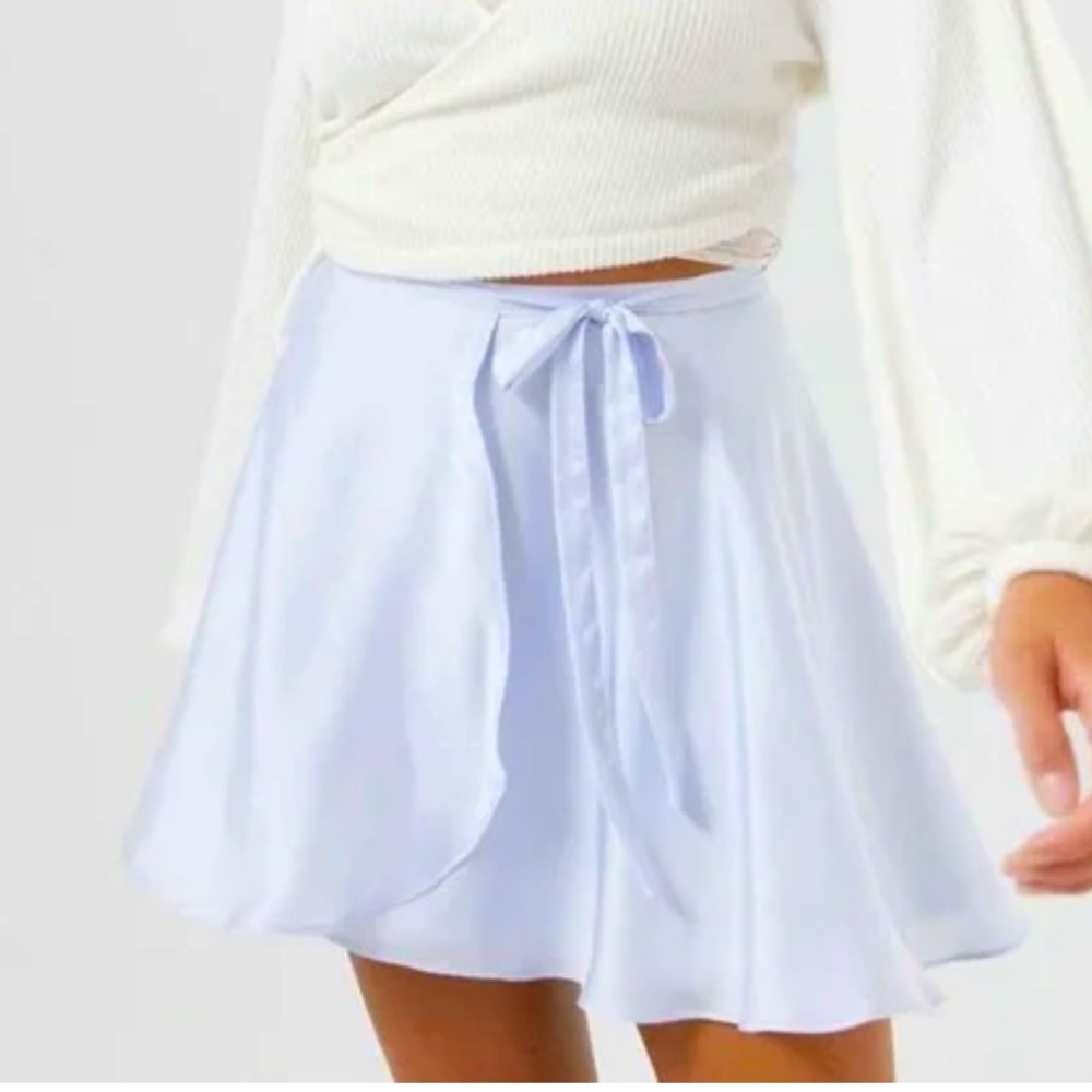 Urban Outfitters Wendy Silk Wrap Skirt